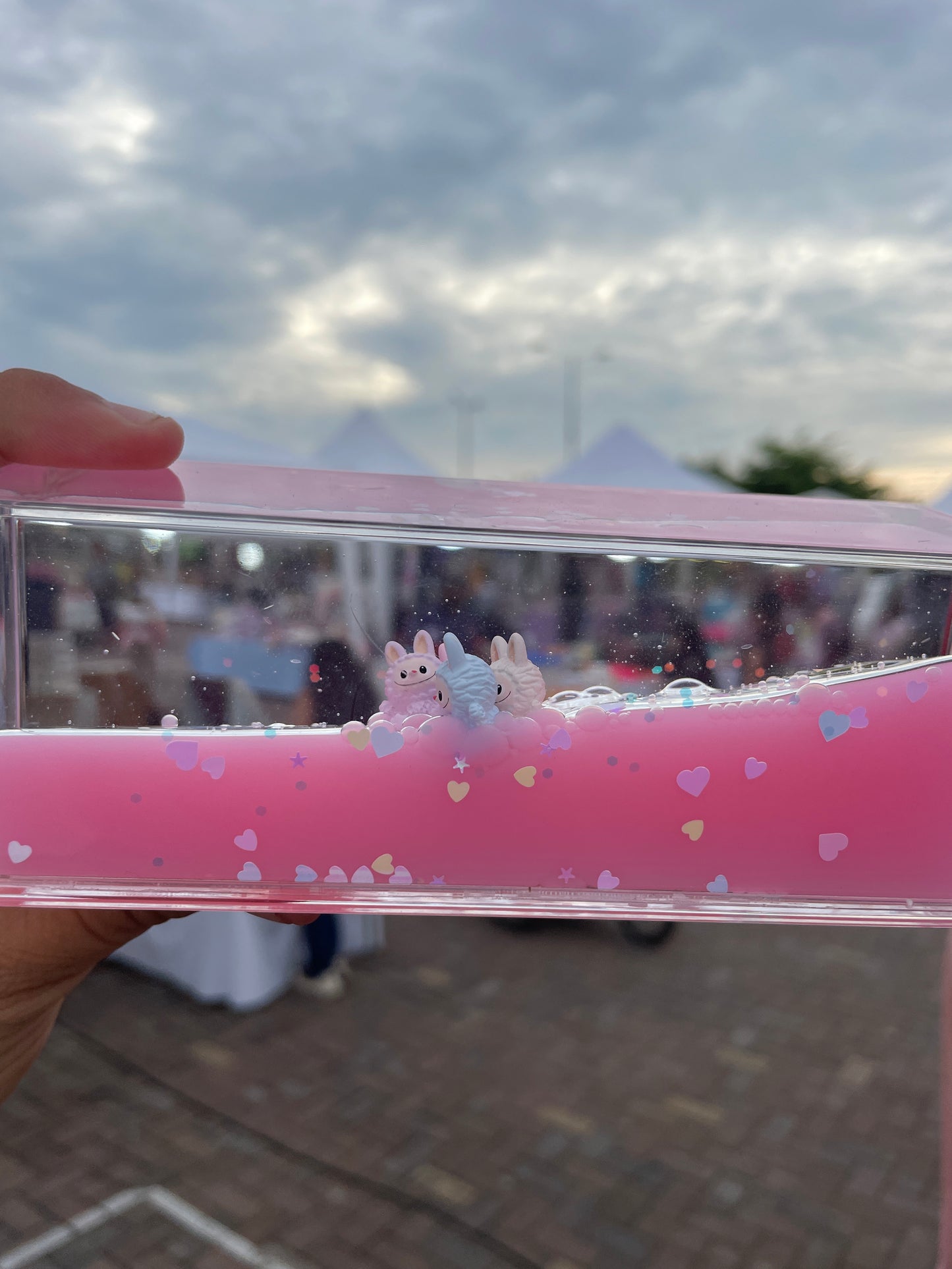 Muñequitos Flotantes en agua