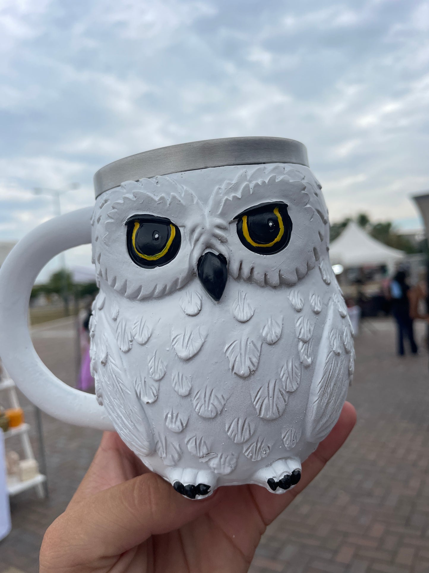 Taza de acero Harry Potter Búho