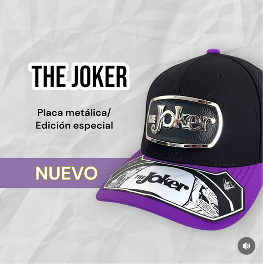 Gorra The Joker Placa Metálica